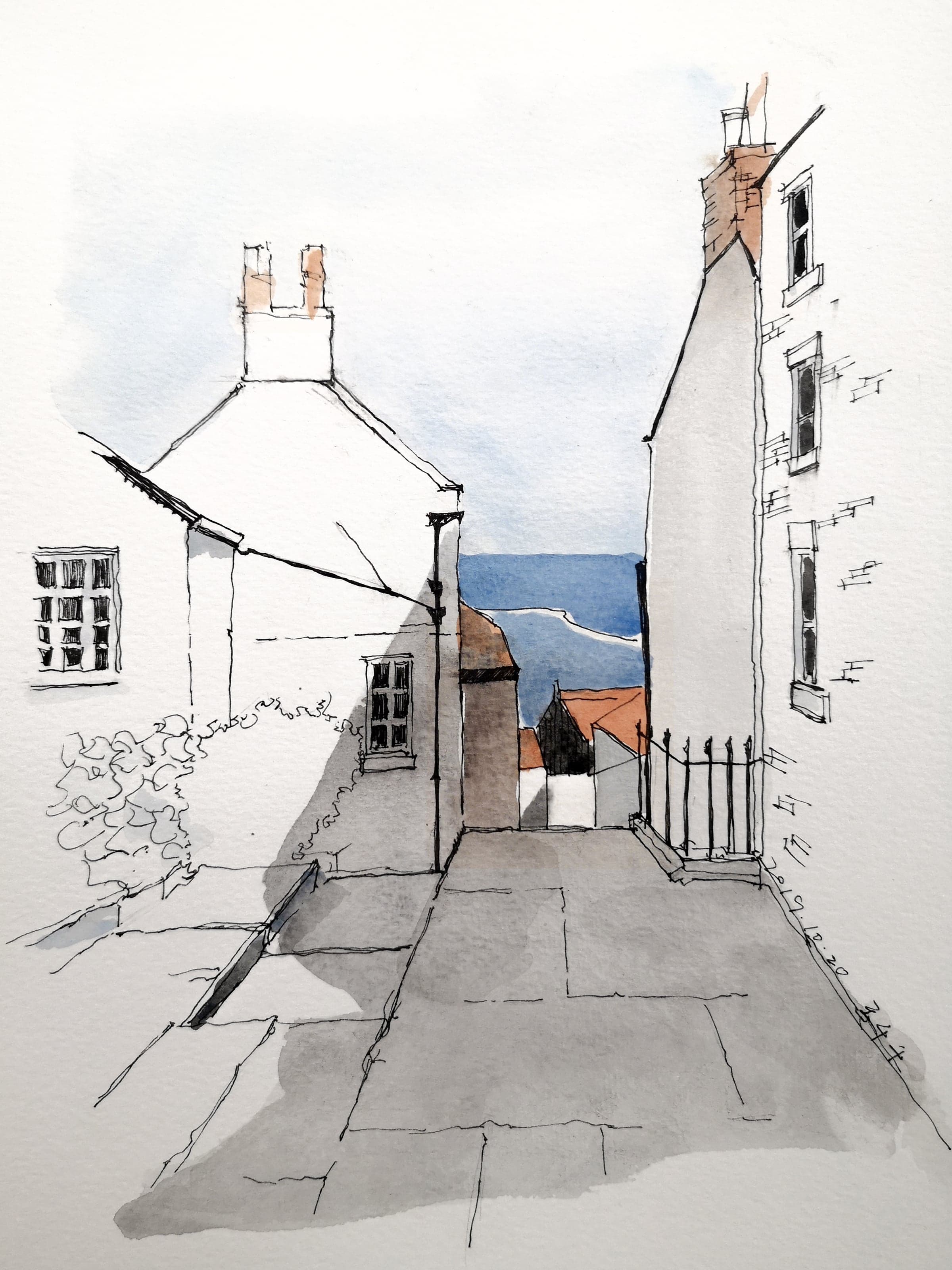 Pen & Wash I