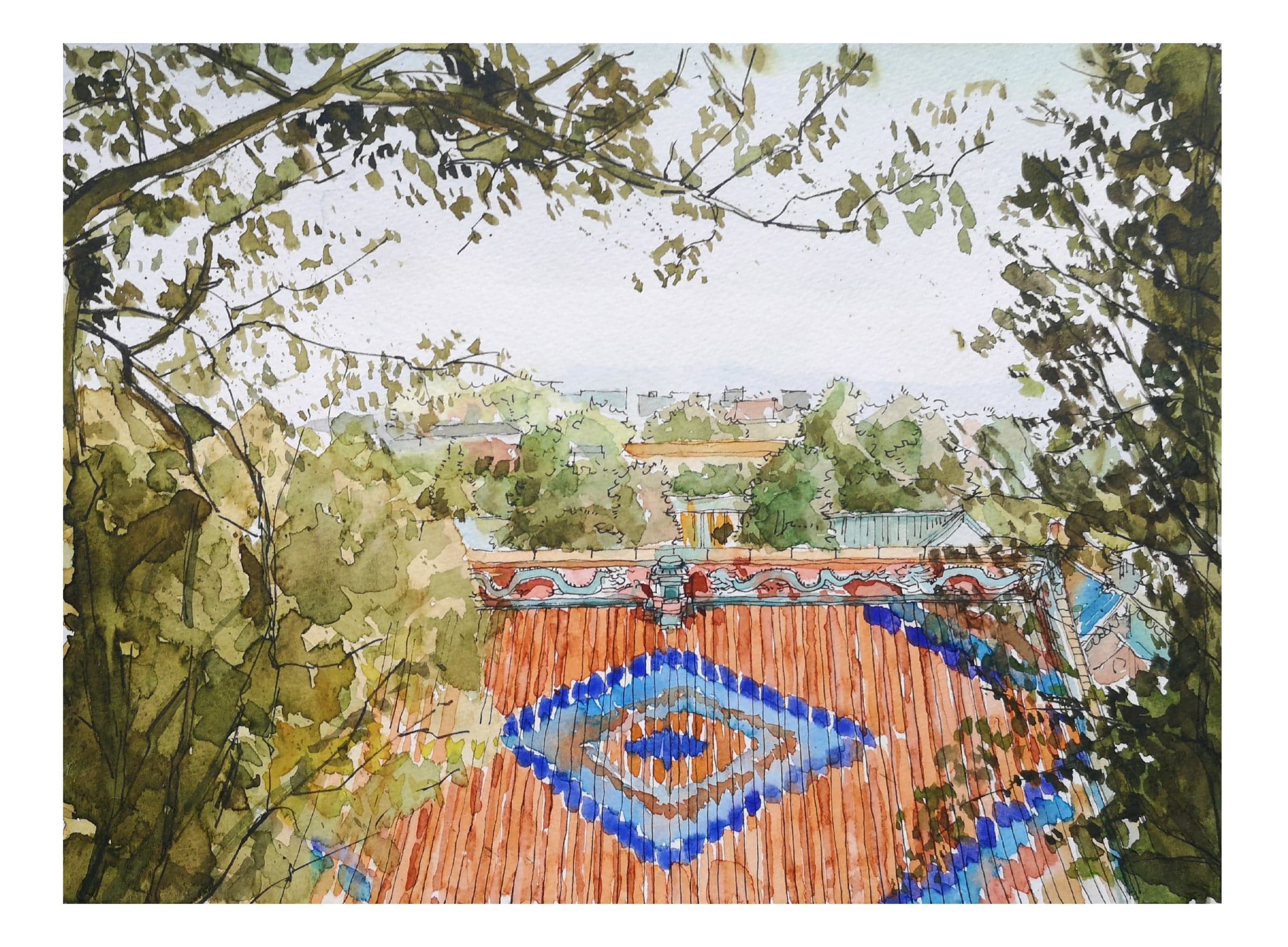 Pen & Wash VII