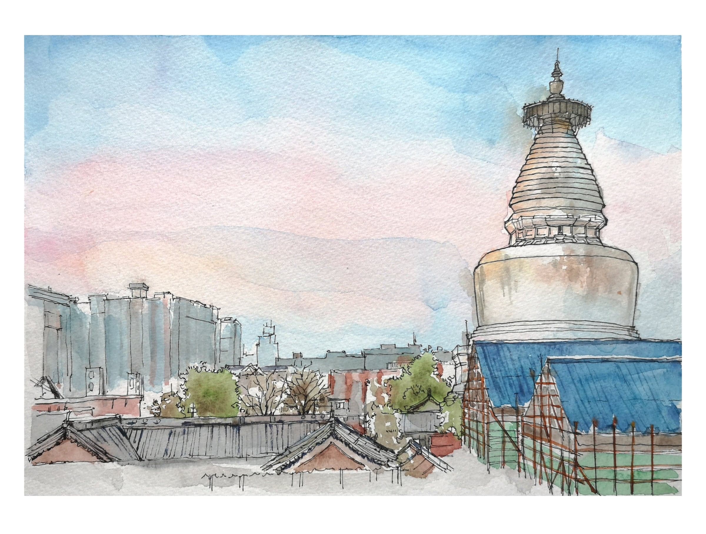 Pen & Wash VIII
