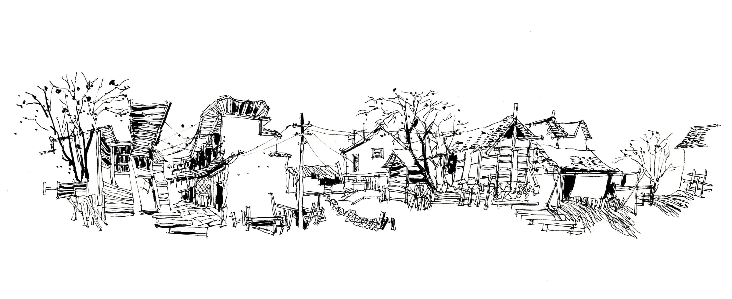 Pen Drawing VI
